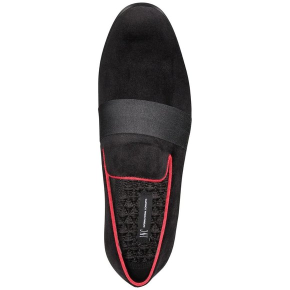 International Concepts Mens Kaizer Velvet Loafers